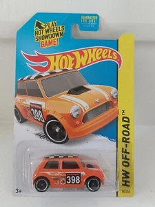 Hot Wheels Diecast 2015 HW Off-Road Morris Mini Car 80/250 - Orange - Picture 1 of 12