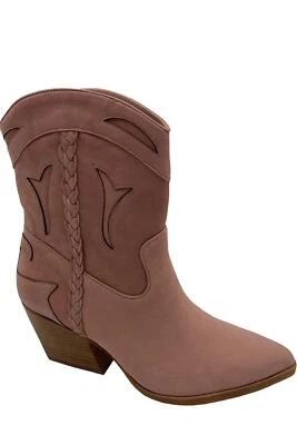 Botas de Vaquero Dolce Vita Cuero Rosa Loral Foto 1 de 3