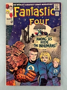 Fantastic Four #45 1st Inhumans in my estimation 6-7 grade - Picture 1 of 10