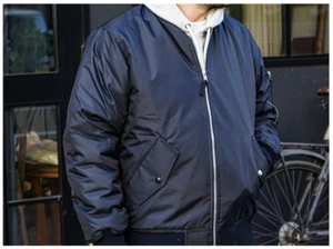 Game Sportswear The Original Flight Jacket MA-1 - NAVY, 2XLARGE - Picture 1 of 6
