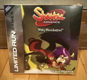 New Limited Run Games LRG Shantae Risky Revolution Nintendo Game Boy Advance GBA - Picture 1 of 2