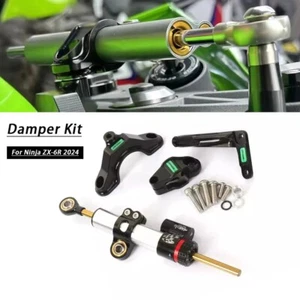 Steering Stabilize Damper Bracket Mount For KAWASAKI Ninja ZX-6R ZX6R ZX 6R 2024 - Picture 1 of 8