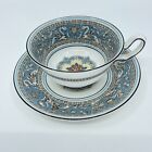 wedgewood florentine turquoise cup and saucer