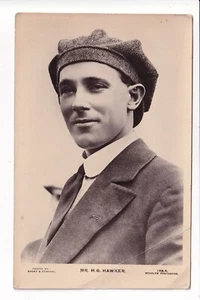 Avaitor Mr H G Hawker RPPC c.1919 - Foto 1 di 2