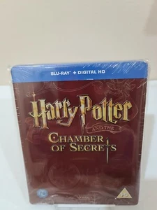 HARRY POTTER AND THE CHAMBERS OF SECRETS BLU-RAY STEELBOOK - Picture 1 of 7