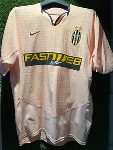 Juventus 2003 2004 Away Jersey NIKE BNWT Size S NO Player Number Worn Issue - Foto 1 di 8