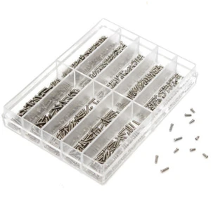 500 kleine Schraube Sortiment Kit Edelstahl für Brille Uhr Handy 1,6 mm-6 mm - Bild 1 von 6