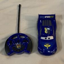 Disney Pixar Cars 2 Blue Lighting McQueen Air Hogs Best Buy Remote Control 2011