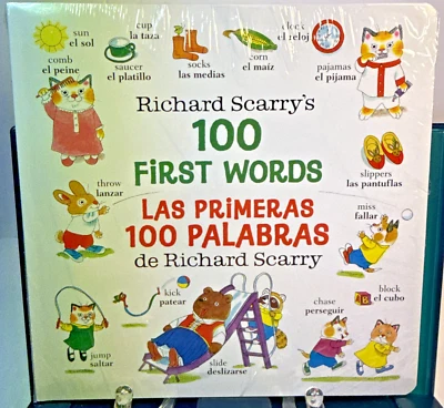100 First Words/Las Primeras 100 Palabras BILINGUAL - English/Espanol 7 DAY SALE - Image 1 of 4