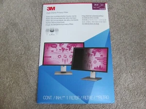 New 3M High-Clarity Privacy Filter HC240W1B For 24" Widescreen Monitors (16:10) - Picture 1 of 10