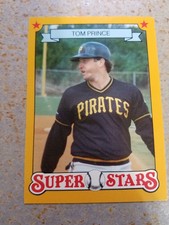 Tom Prince Pittsburgh Pirates Super Stars Pacific Cards RARE Oddball NM