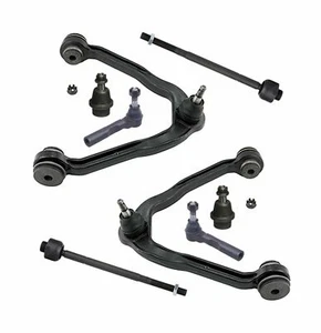 8 Pc Control Arm Ball Joint Tie Rods Kit for Chevrolet Express GMC Savana 1500 - Picture 1 of 8
