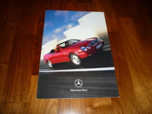Mercedes CLK Cabrio SPORT und ELEGANCE Prospekt 02/1998 - Bild 1 von 1