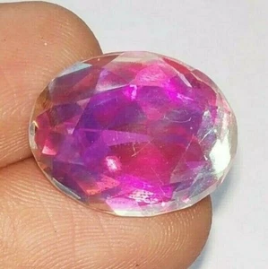 Mystic Opal Oval Shape 8.52 Ct Loose Gemstone With Free Gift - Picture 1 of 5