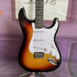 Right-Handed ST Electric Guitar Chrome Hardware SSS Pickups Rosewood Fretboard - Bild 1 von 7