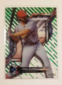 PAUL DEJONG 2018 Topps Tek #d /99 #HT-PD Green Rainbow Foil Cardinals - Picture 1 of 3