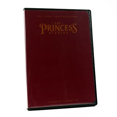 Princess Diaries For Your Consideration Screener DVD 2001 Disney Film Academy Foto 1 de 3