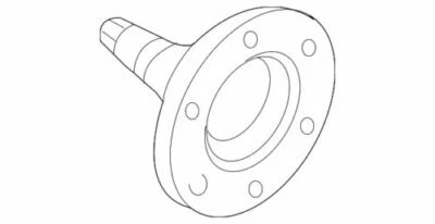 Eje de salida genuino GM 1997-2013 Cadillac Chevrolet GMC Escalade Yukon 26058813 Foto 1 de 2