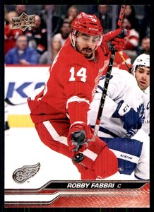 2023-24 Upper Deck Series 1 Robby Fabbri Rookie Detroit Red Wings #66
