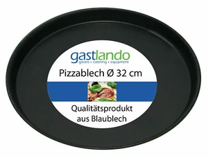 20 Stück Pizzaform Pizzapfanne Pizzablech Ofenform rund Ø 32 cm gastlando - Picture 1 of 2