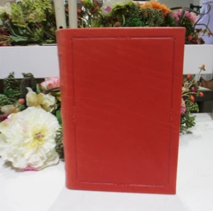 Graphic Image Journal 8" Leather Hardcover 224 Lined Pages RED - Picture 1 of 7