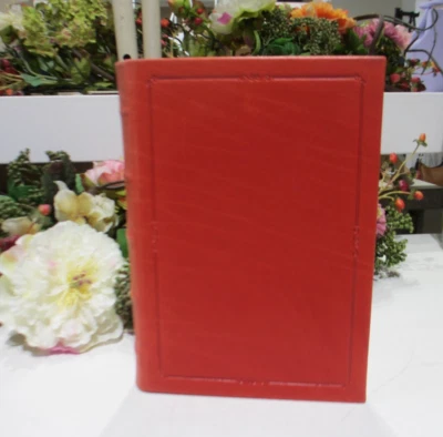 Graphic Image Journal 8" Leather Hardcover 224 Lined Pages RED - Image 1 of 4
