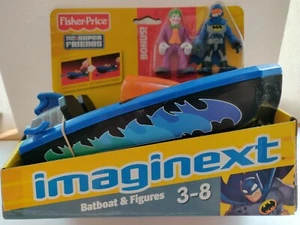 Imaginext BATBOAT with Batman and Joker Figures (CosBman0347) - Picture 1 of 9