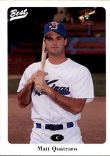 1996 Butte Copper Kings Best #26 Matt Quatraro East Selkirk New York NY Card