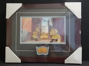 Lady and the Tramp Disney Tony's Restaurant Rahmen Pin Sammlung LE - Bild 1 von 9