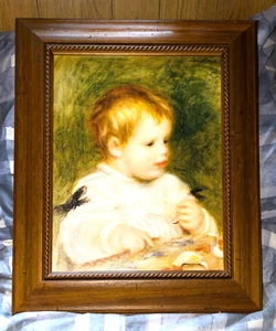 Jacques Fray As A Baby by Pierre Auguste Renoir Painting - Picture 1 of 3
