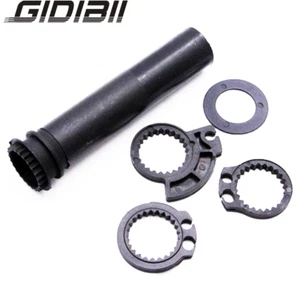 Universal 7/8" Handle Bar Hand Grip Dual Cables Throttle Sleeve Tube Sportbike - Picture 1 of 3