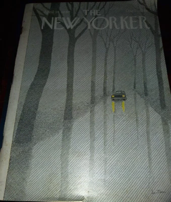New Yorker Magazine April 14 1980 Complete Very Good No Label Pierre Le-Tan - Image 1 of 4