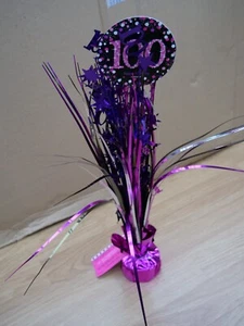 6 x 100. Geburtstag Tisch Herzstück Amscan Box mit 6 Dekoration Gratis Versand Mitte - Bild 1 von 4