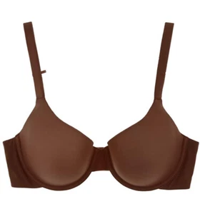 Undies Women's Classic Underwire Microfiber Adjustable T-Shirt Bra Size 34C - Picture 1 of 4