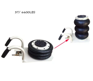 3T/ 6600LBS Triple Bag Air Jack Vehicle Jack Pneumatic Jack for Car Lifting - Picture 1 of 3