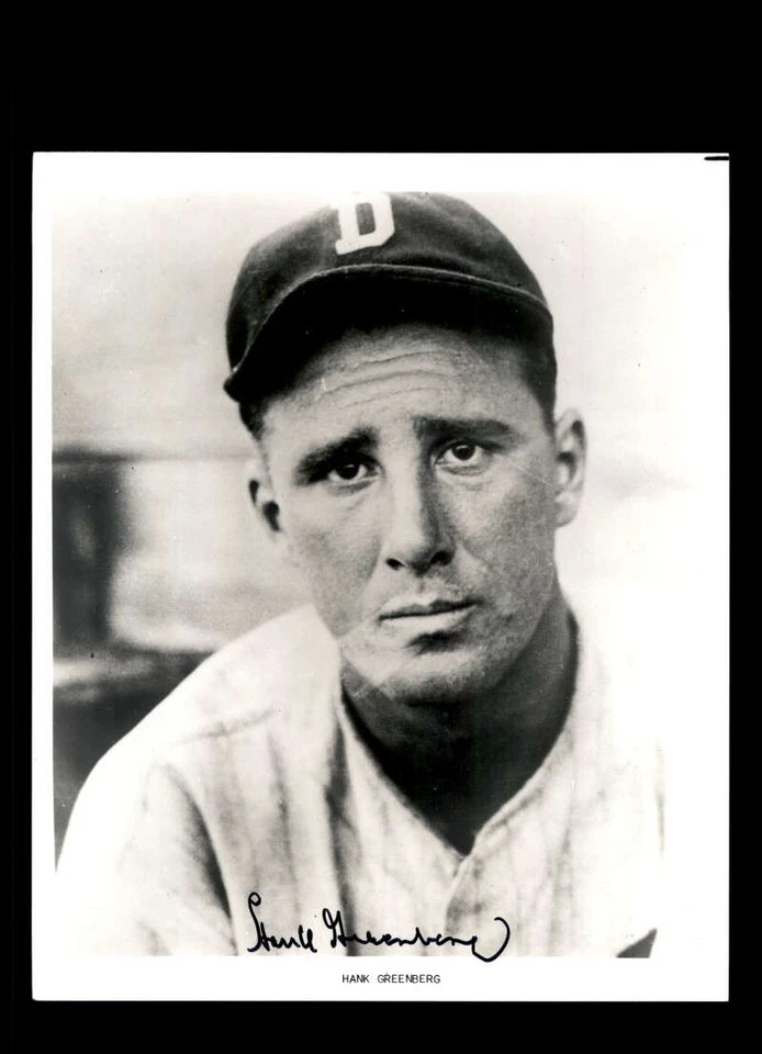 Фотография подписанных тигров Хэнка Гринберга с автографом ДНК PSA 8x10 - Изображение 1 из 2