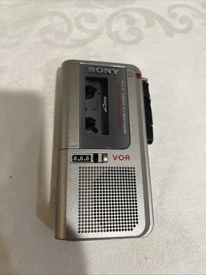 Sony M-570V Microcassette-Corder Voice Recorder VOR Clear Voice Plus-Working - Image 1 of 4