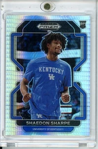 2022 Panini Prizm Draft Picks #54 Shaedon Sharpe Hyper - Picture 1 of 2