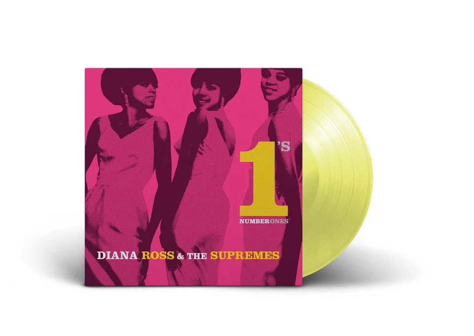 Diana Ross & the Supremes Motown Number 1's - Limited Yellow (Vinyl) - Image 1 of 1