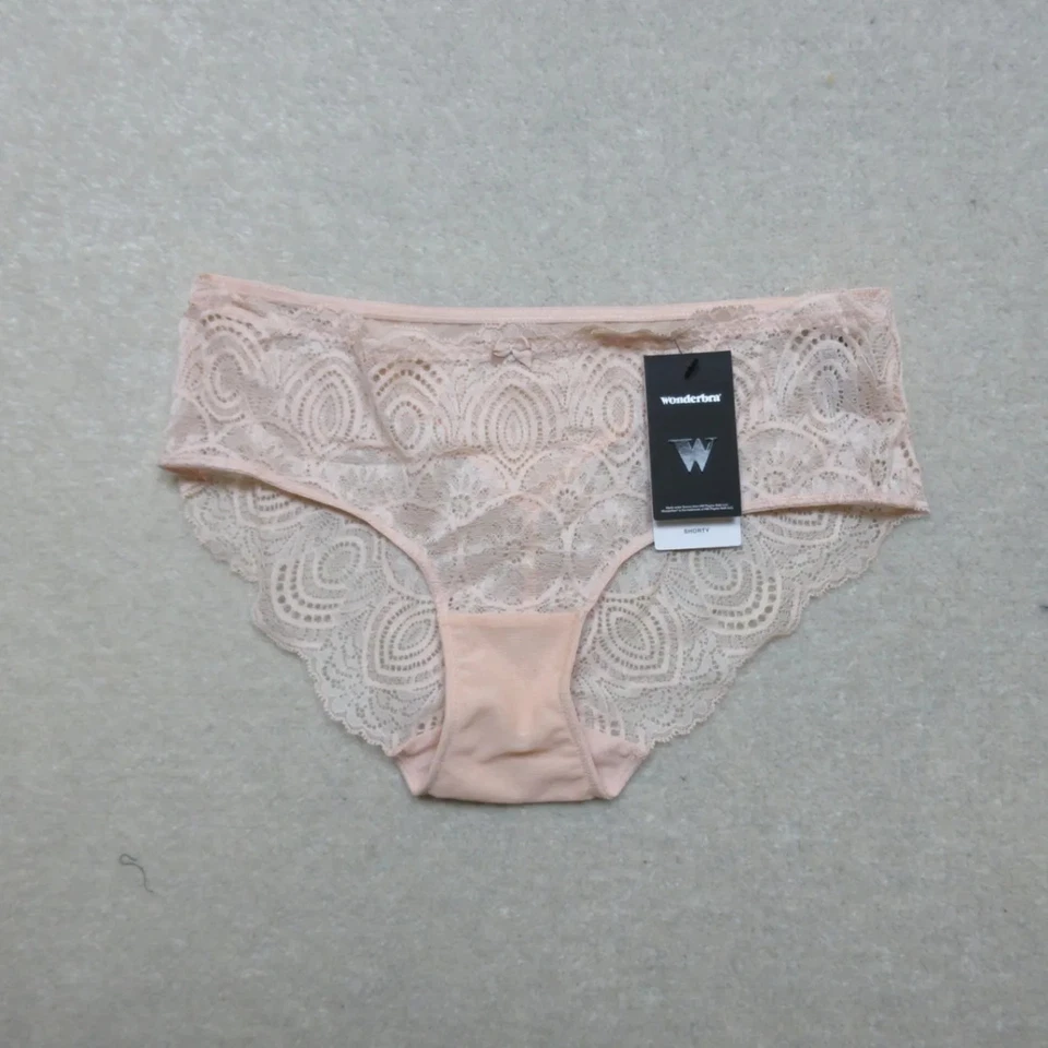 Wonderbra Panty Corto Encaje Talla M Rosa Claro Mujer Ropa Interior Nueva con Etiquetas Foto 1 de 4