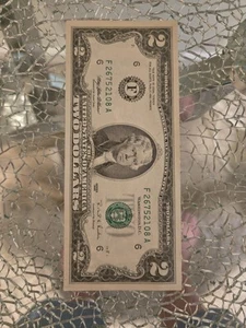~1995 F-Series  $2 Dollar Bill ~RARE - Picture 1 of 3