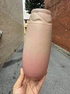 Antique Rookwood Pottery 1920 Pink Matte Glaze Vase 2313 Pattern Neck 8” Tall - Picture 1 of 6