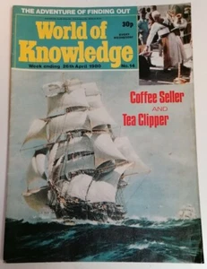 MAGAZIN - Vintage World Of Knowledge Magazin #14 26. April 1980 Kaffeeverkäufer - Bild 1 von 1