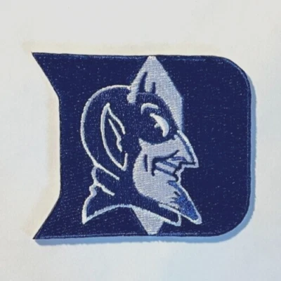 duke patch Duke patch Blue Devils patch embroidered 2.5" x 3" iron or sew on  - Image 1 of 4