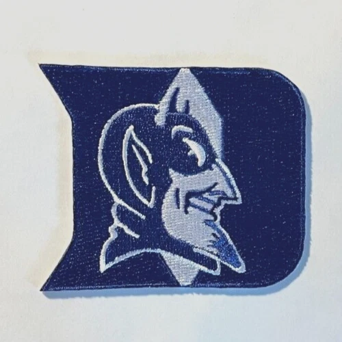 duke patch Duke patch Blue Devils patch embroidered 2.5" x 3" iron or sew on  - Image 1 of 4