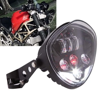 Motorcycle 7" LED Headlight Bracket For Ducati Monster 659 795 797 1100 1200 - Image 1 of 4