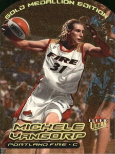 2000 Ultra WNBA Gold Medallion #104 Michele VanGorp - Picture 1 of 2