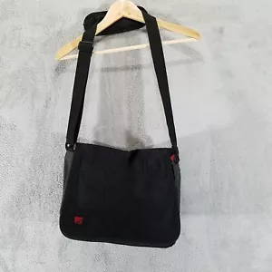 Vintage MTV Kuriertasche schwarz grau rot Logo verstellbarer Riemen Werbe-Logo - Bild 1 von 13