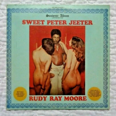 Rudy Ray Moore Souvenir Album Sweet Peter Jeeter lp, 1977,NUDE BUTTS COVER,RARE! — 第 1/4 张图片
