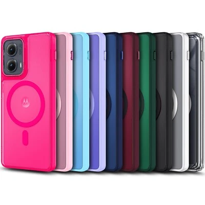 For Motorola Moto Edge 2024 (XT2405) Case Magsafe Slim Protector Cover - Image 1 of 4